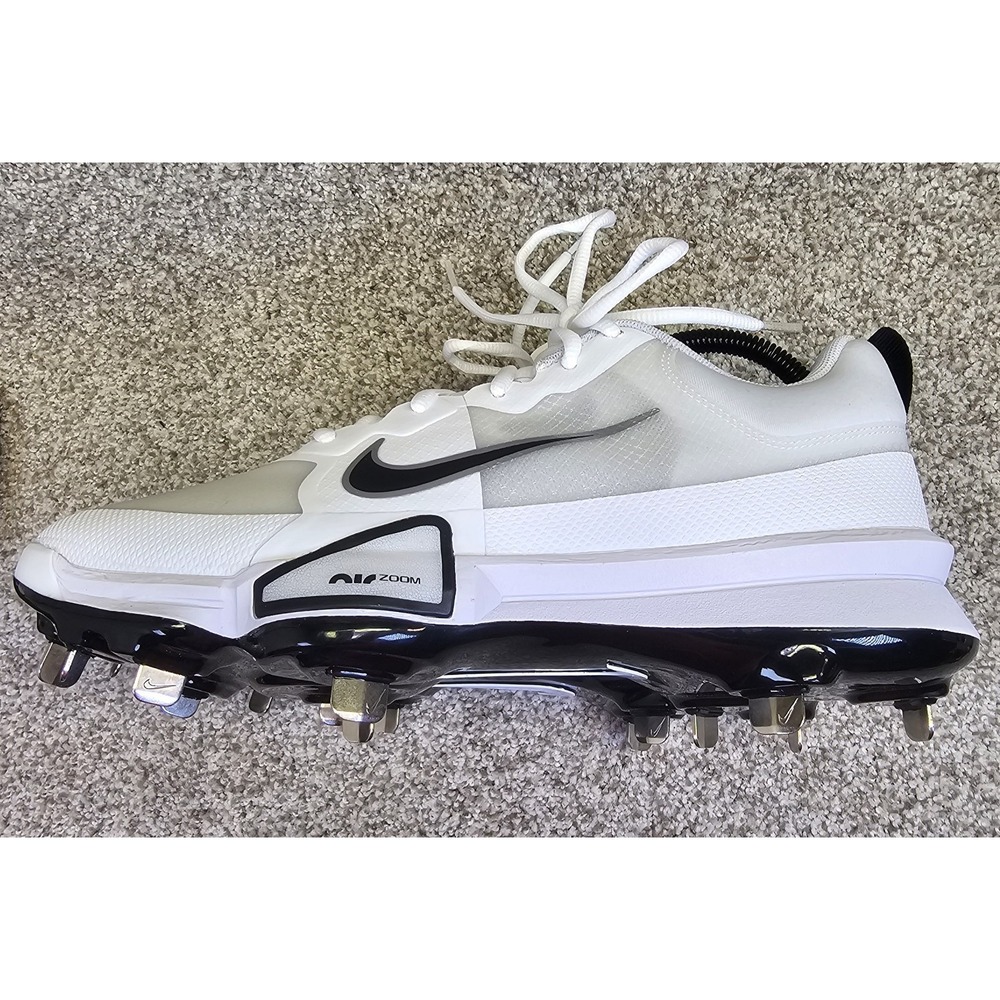Nike Zoom Force Trout 9 Pro Metal Baseball Cleats White FB2907-102 - Men's 8.5 - Picture 12 of 16